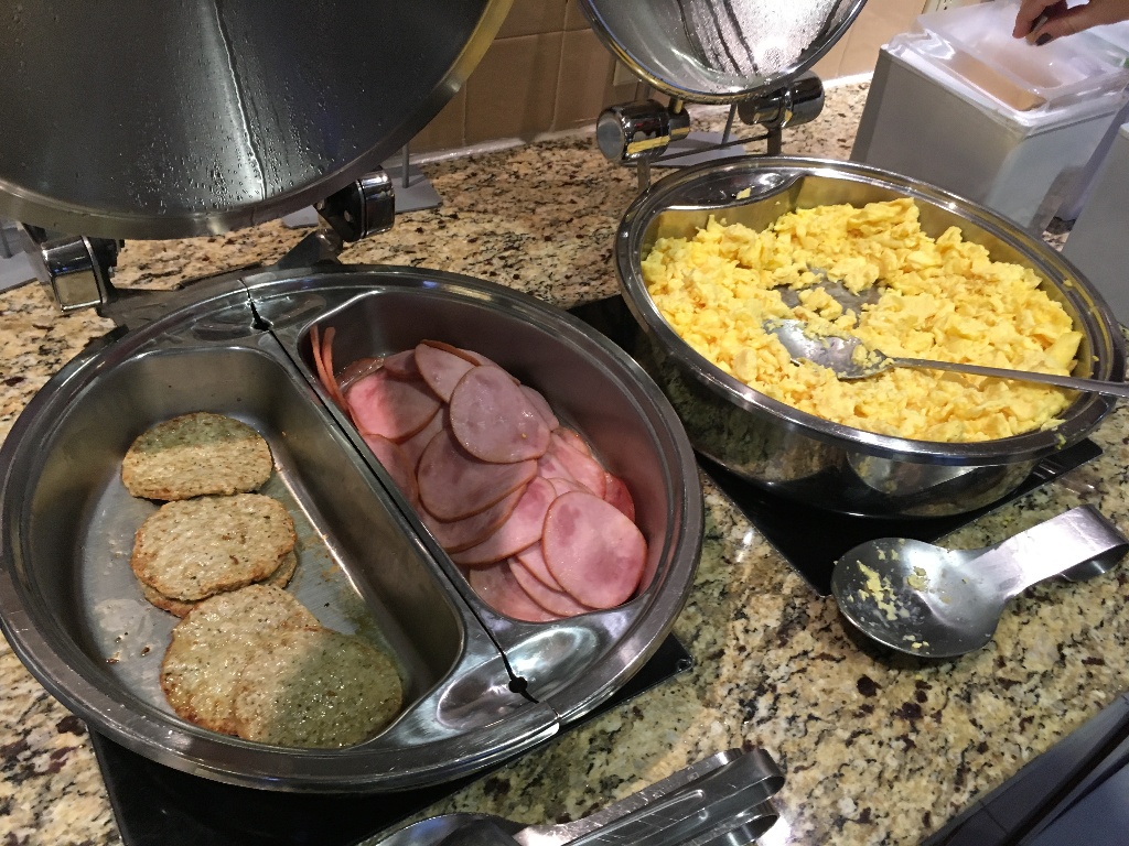 Typical US Hotel Breakfast Typical US Hotel Breakfast