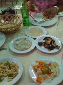 Egyptian food is so good These are some appetizers.jpg