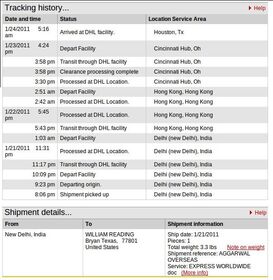 I love how shipping a book from India takes about.jpg