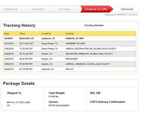 To DHL USPS, Bryan is the same as Lubbock Curiousl.jpg