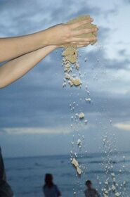 Andrea dropping sand I promise that this isn t sho.jpg