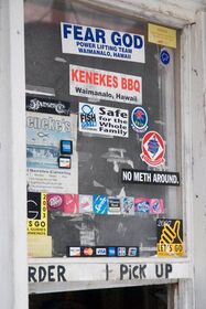 Order window at Keneke s BBQ in Waimanalo, HI.jpg