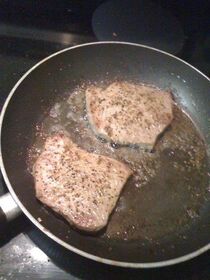 This ahi got too old to sear it, so it s time to p.jpg