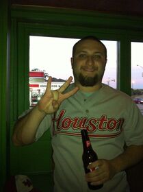 At O Bannons in College Station with my brother Br.jpg