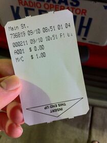 Woo, one minute away from paying $2 and I made it.jpg