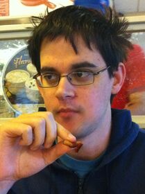 Tristan doesn t know that it s not bacon.jpg