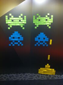 Somebody put this on the wall near the elevators a.jpg