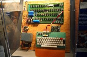 Another Apple I, hooked up.jpg